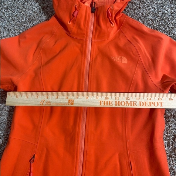 North Face Apex Flex Jacket Size XS Gore Tex Orange Shell - Picture 5 of 10